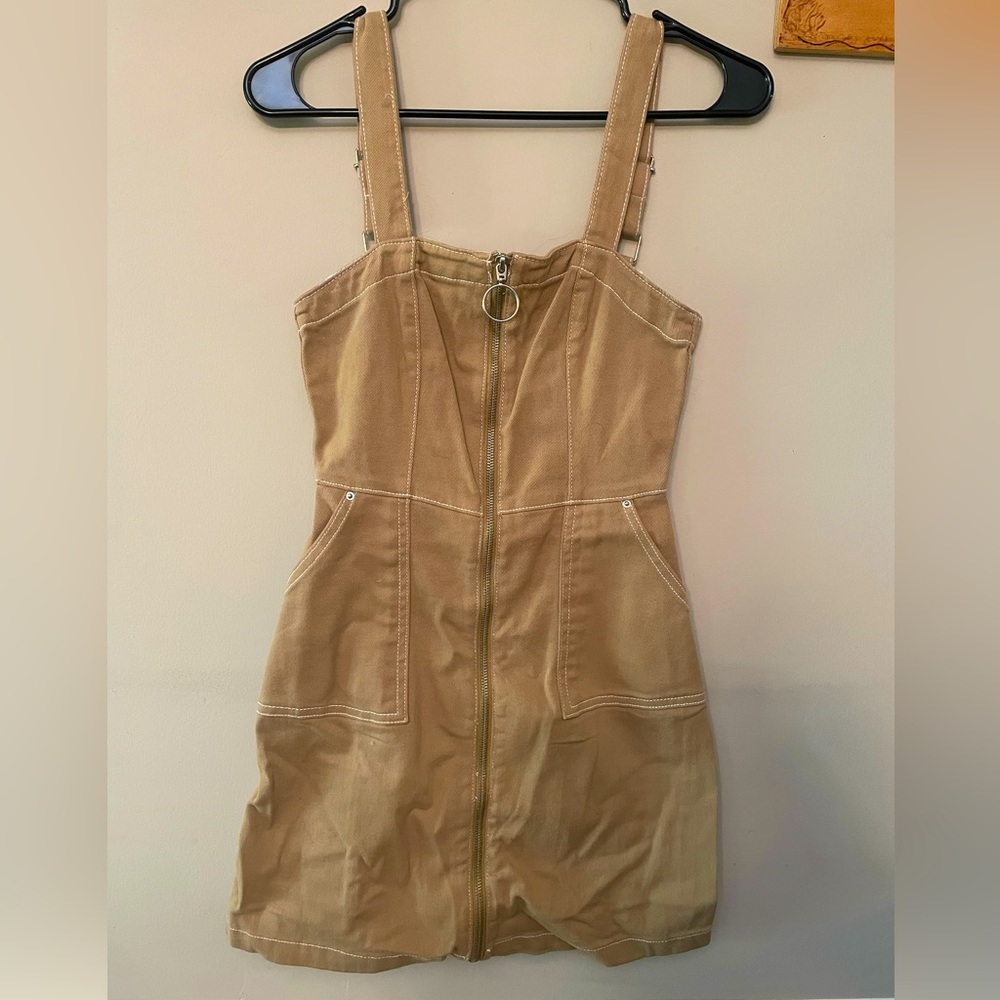 Tan Dress